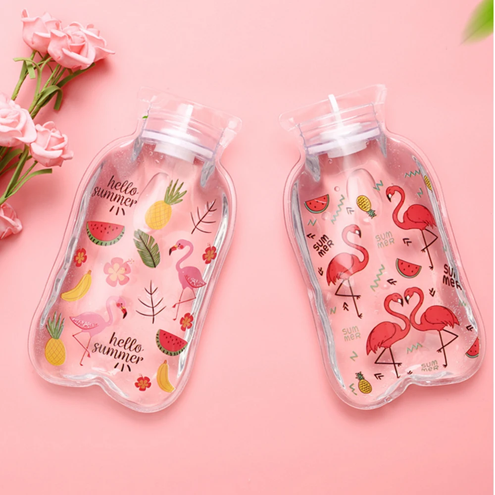 Cute Transparent Hot Water Bottle Warm Belly Treasure Cartoon Manual Water Filling Mini Explosion-proof Portable Hot Water Bags
Cute Transparent Hot Water Bottle Warm Belly Treasure Cartoon Manual Water Filling Mini Explosion-proof Portable Hot Water Bags