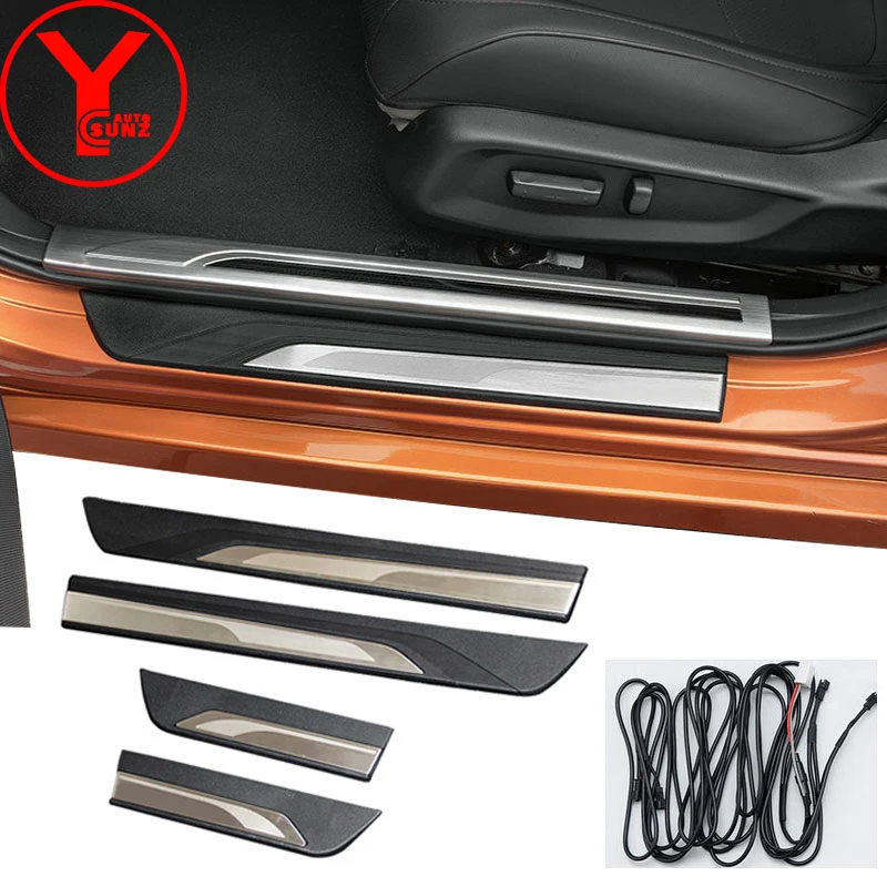 door sill cover with led For honda civic 2016 2017 2018 accessories door sill parts for honda civic 10th gen 2016-2018 YCSUNZ 
door sill cover with led For honda civic 2016 2017 2018 accessories door sill parts for honda civic 10th gen 2016-2018 YCSUNZ
