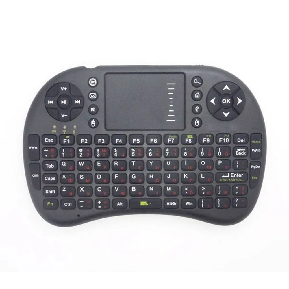 CARPRIE Mini 2.4G Wireless Gaming Keyboard Air Mouse English Russian Touchpad Handheld Air mouse Touchpad For PC Pad Android TV
CARPRIE Mini 2.4G Wireless Gaming Keyboard Air Mouse English Russian Touchpad Handheld Air mouse Touchpad For PC Pad Android TV