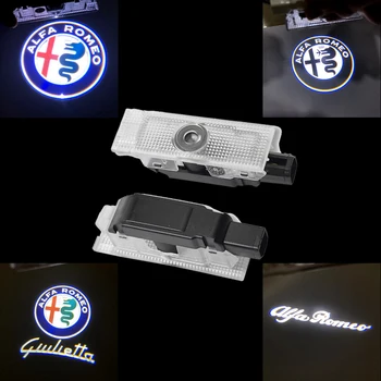 2pcs For Alfa Romeo Giulietta Mito Stelvio Giulia 159 Brera Spoder Car LED Door Welcome Light Laser Projector
2pcs For Alfa Romeo Giulietta Mito Stelvio Giulia 159 Brera Spoder Car LED Door Welcome Light Laser Projector