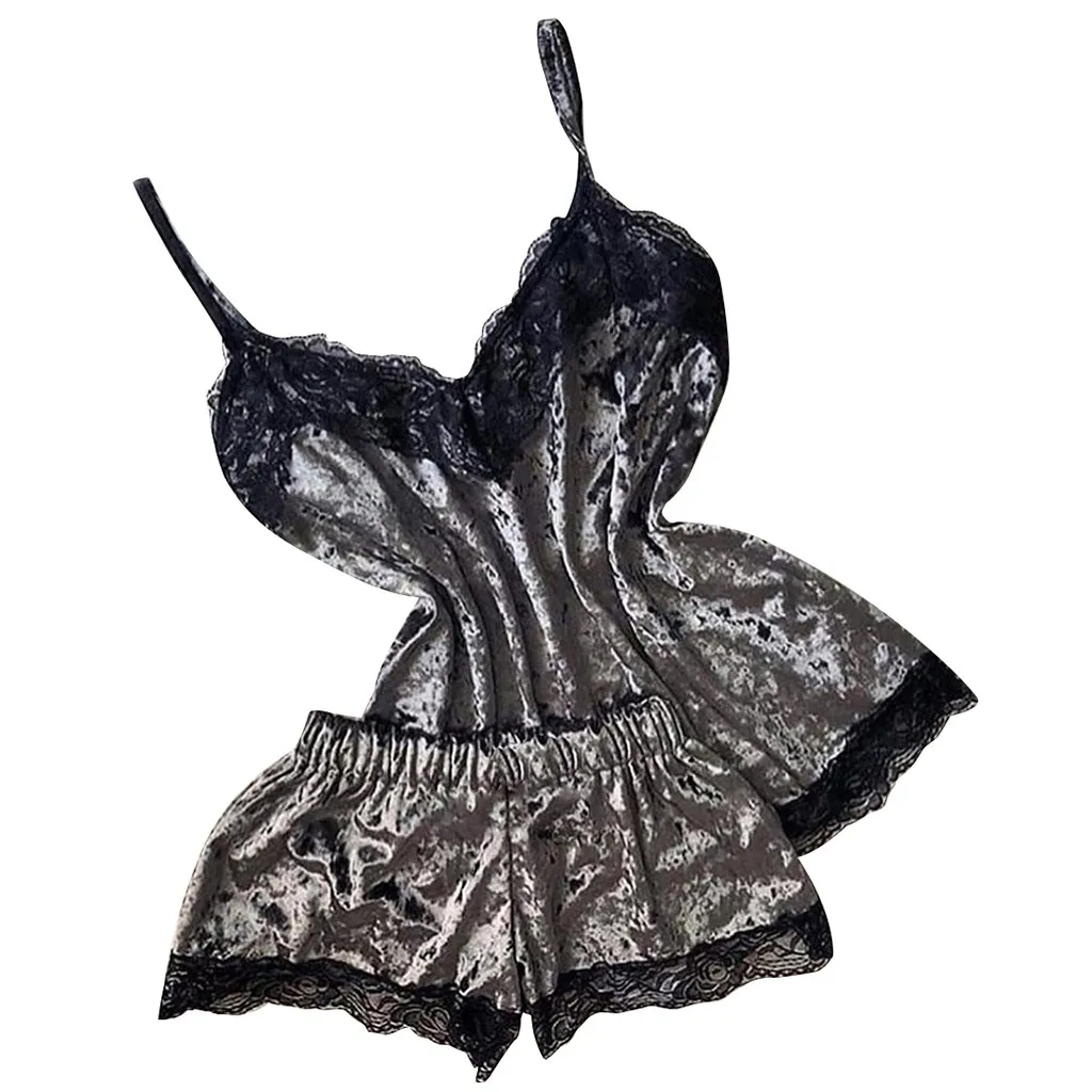 JAYCOSIN Delicate Women Casual Sexy Lingerie Camisole Bow Shorts V-Neck Tops Velvet Pajamas Sleepwear Comfortable Pajamas
JAYCOSIN Delicate Women Casual Sexy Lingerie Camisole Bow Shorts V-Neck Tops Velvet Pajamas Sleepwear Comfortable Pajamas
