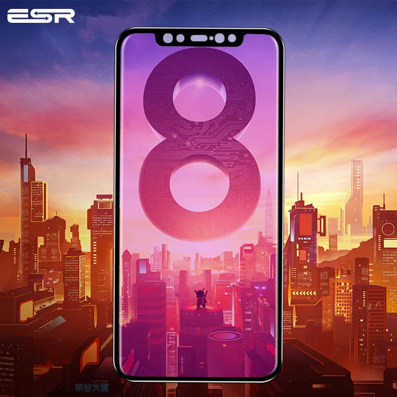 ESR Screen Protector for Xiaomi MI 8 Tempered Glass 3X Stronger 9H 3D Full Curved-edge Coverage Xiaomi MI 8 SE Protector Glass
ESR Screen Protector for Xiaomi MI 8 Tempered Glass 3X Stronger 9H 3D Full Curved-edge Coverage Xiaomi MI 8 SE Protector Glass