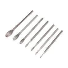7Pcs/Set Silver Oval Electroplating Diamond Grinding Head Burrs Bits 2.35mm Shank Carving Polishing Suitable For Polished Crafts
7Pcs/Set Silver Oval Electroplating Diamond Grinding Head Burrs Bits 2.35mm Shank Carving Polishing Suitable For Polished Crafts