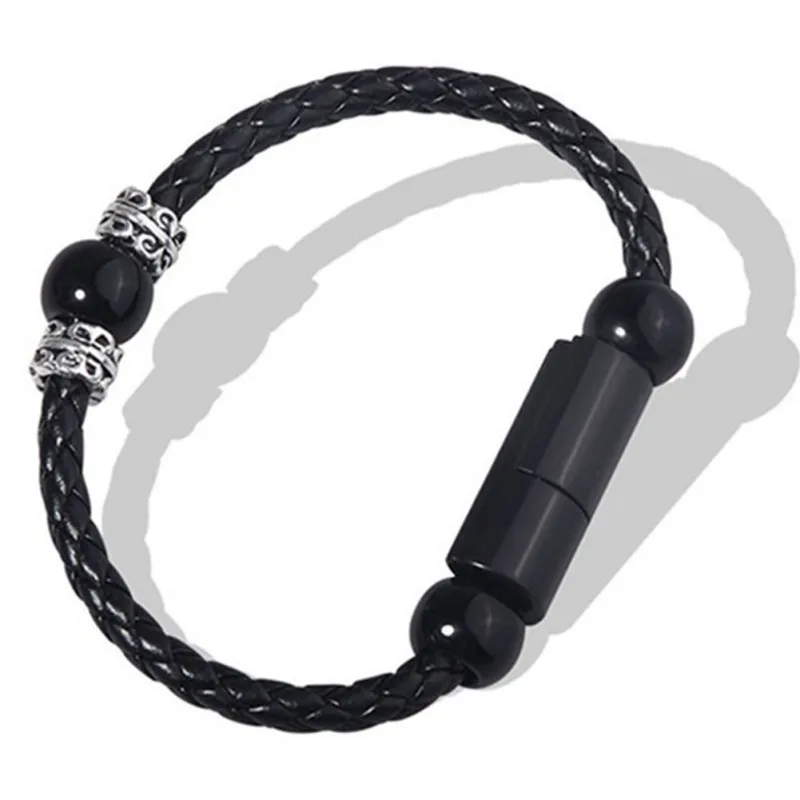 Wristband Leather USB Bracelet Phone Charging Sync Cord Bracelet For Micro Android Type C Universal Phone
Wristband Leather USB Bracelet Phone Charging Sync Cord Bracelet For Micro Android Type C Universal Phone