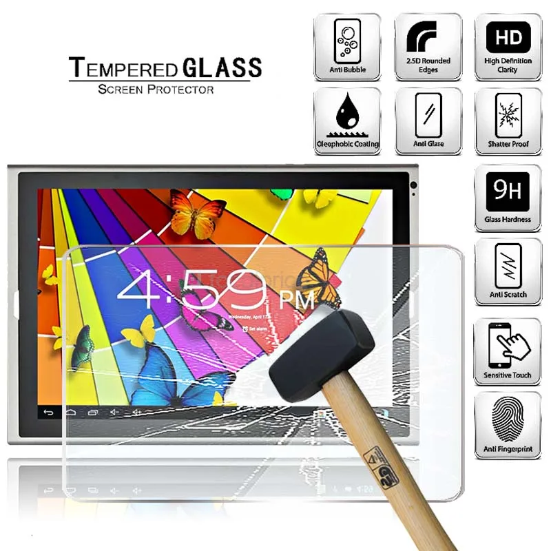 Tablet Tempered Glass Screen Protector Cover ForChuwi Vi10 Ultimate Anti-Scratch Anti-Screen Breakage HD Tempered Film
Tablet Tempered Glass Screen Protector Cover ForChuwi Vi10 Ultimate Anti-Scratch Anti-Screen Breakage HD Tempered Film