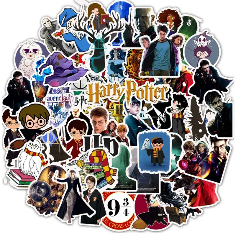 50pcs Cartoon Anime Potters Stickers for Laptop Car Phone Computer Luggage Bike Motorcycle Cartoon Pvc Waterproof Sticker
50pcs Cartoon Anime Potters Stickers for Laptop Car Phone Computer Luggage Bike Motorcycle Cartoon Pvc Waterproof Sticker