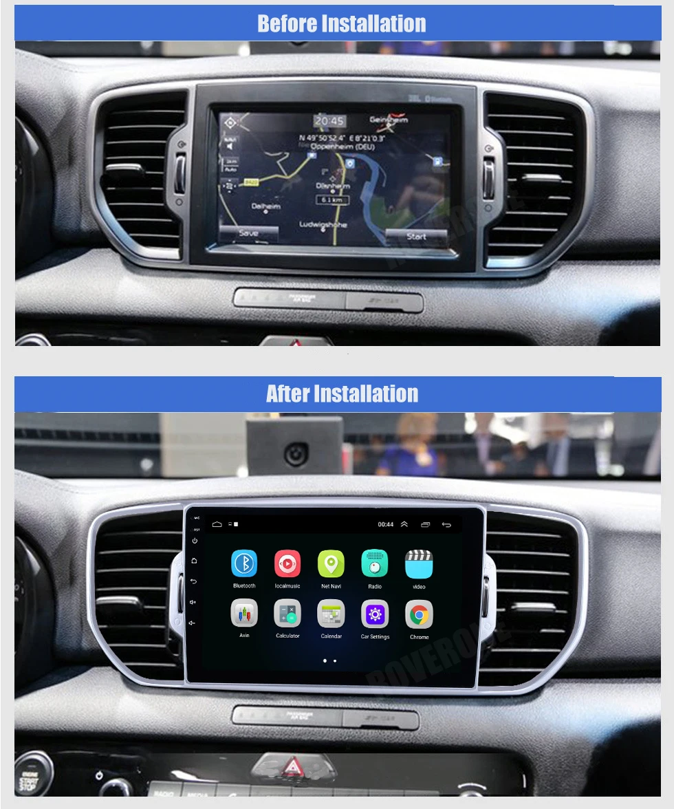 Sportage 2016 dashboard