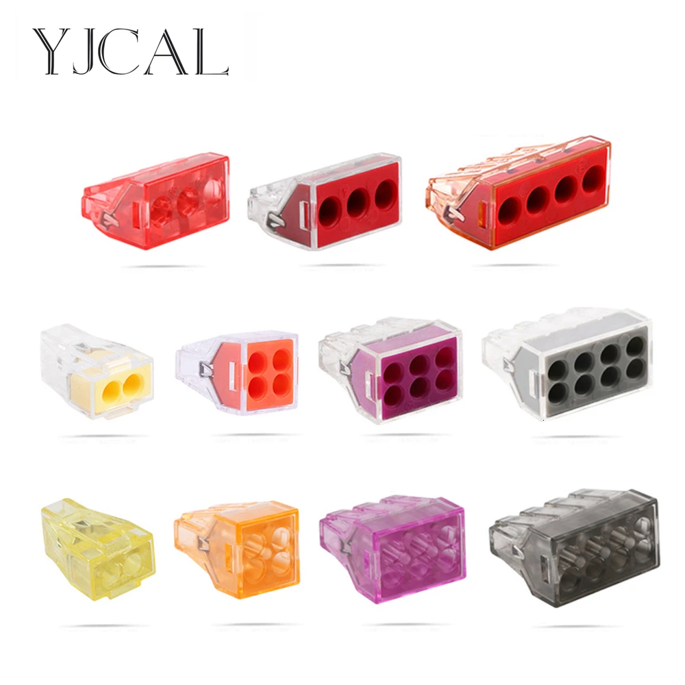 YJCAL Hard Wire 5/10 PCS Wire Terminal Quick Connector Plug Line Deconcentrator Bobbin Copper Insulated Joint Block Accessories
YJCAL Hard Wire 5/10 PCS Wire Terminal Quick Connector Plug Line Deconcentrator Bobbin Copper Insulated Joint Block Accessories