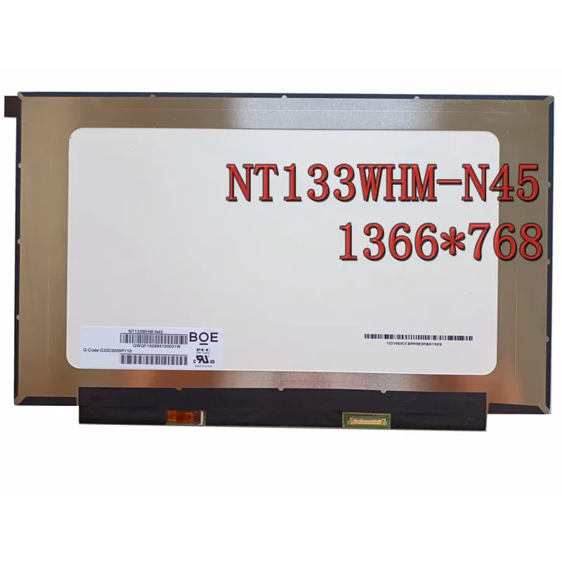 13.3" inch Slim NT133WHM-N45 N35 NT133WHM-N46 NT133WHM-N47 NT133WHM-N61 laptop Lcd Screen Panel 1366*768 30 pin
13.3" inch Slim NT133WHM-N45 N35 NT133WHM-N46 NT133WHM-N47 NT133WHM-N61 laptop Lcd Screen Panel 1366*768 30 pin