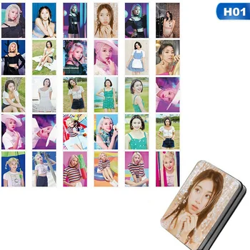 30Pcs/Set TWICE Photo Card Poster Lomo Cards Self Made Paper HD Photocard Fans Gift Collection
30Pcs/Set TWICE Photo Card Poster Lomo Cards Self Made Paper HD Photocard Fans Gift Collection
