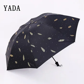 YADA High Quality Gold Feather Umbrellas Rain Women uv Sunny&Rainy Umbrella For Women Windproof Folding Designer Umbrellas YS834
YADA High Quality Gold Feather Umbrellas Rain Women uv Sunny&Rainy Umbrella For Women Windproof Folding Designer Umbrellas YS834