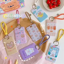 W&G Japanese Cute Kaychain Card Holder Girl Portable Bus Card Holder Access Card Bank Card Holder Creative Lanyard Couple
W&G Japanese Cute Kaychain Card Holder Girl Portable Bus Card Holder Access Card Bank Card Holder Creative Lanyard Couple
