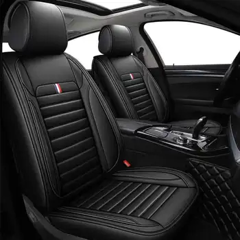 Luxury Car Seat Covers Leather Auto Protector Seat Case Cover for hyundai sonata tucson genesis Fastback Ioniq Elektro ix20 KONA