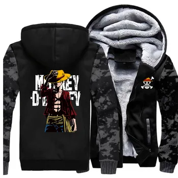 Fashion Japanese Anime One Piece Mens Camo Thicken Zipper Jacket Hoodies Mens Luffy Casual Fleece Sportswear Harajuku Streetwear
Fashion Japanese Anime One Piece Mens Camo Thicken Zipper Jacket Hoodies Mens Luffy Casual Fleece Sportswear Harajuku Streetwear