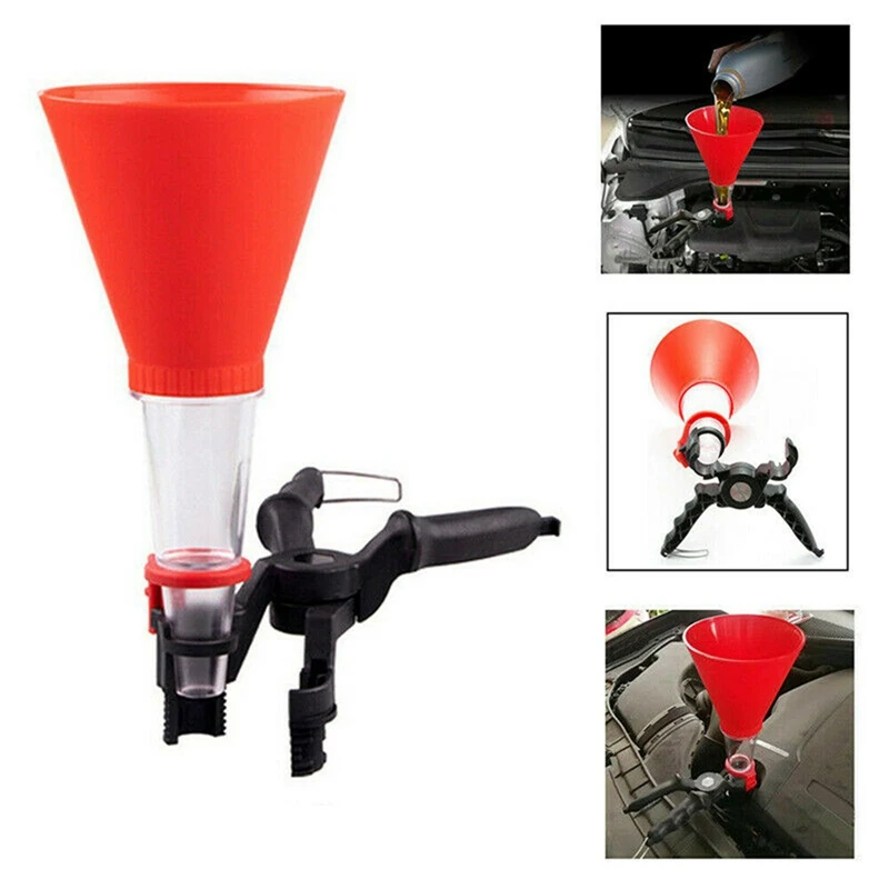 Universal Oil Filling Funnel Support Oil Filler Car Vehicle Refueling Funnel Kit Adjustable For Gasoline Engine Oil Motorcycle
Universal Oil Filling Funnel Support Oil Filler Car Vehicle Refueling Funnel Kit Adjustable For Gasoline Engine Oil Motorcycle