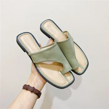 EOEODOIT Women Slippers Thong Shoes Low Heel Leather Sandals Summer Lady Sweet Slides Holiday Shoes
EOEODOIT Women Slippers Thong Shoes Low Heel Leather Sandals Summer Lady Sweet Slides Holiday Shoes