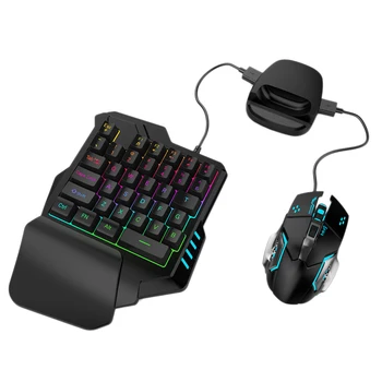 Wired Mobile Game Peripheral Set Keyboard and Mouse Suitable for PUPG Mobile Game Equipment Set Base Mouse Converter
Wired Mobile Game Peripheral Set Keyboard and Mouse Suitable for PUPG Mobile Game Equipment Set Base Mouse Converter