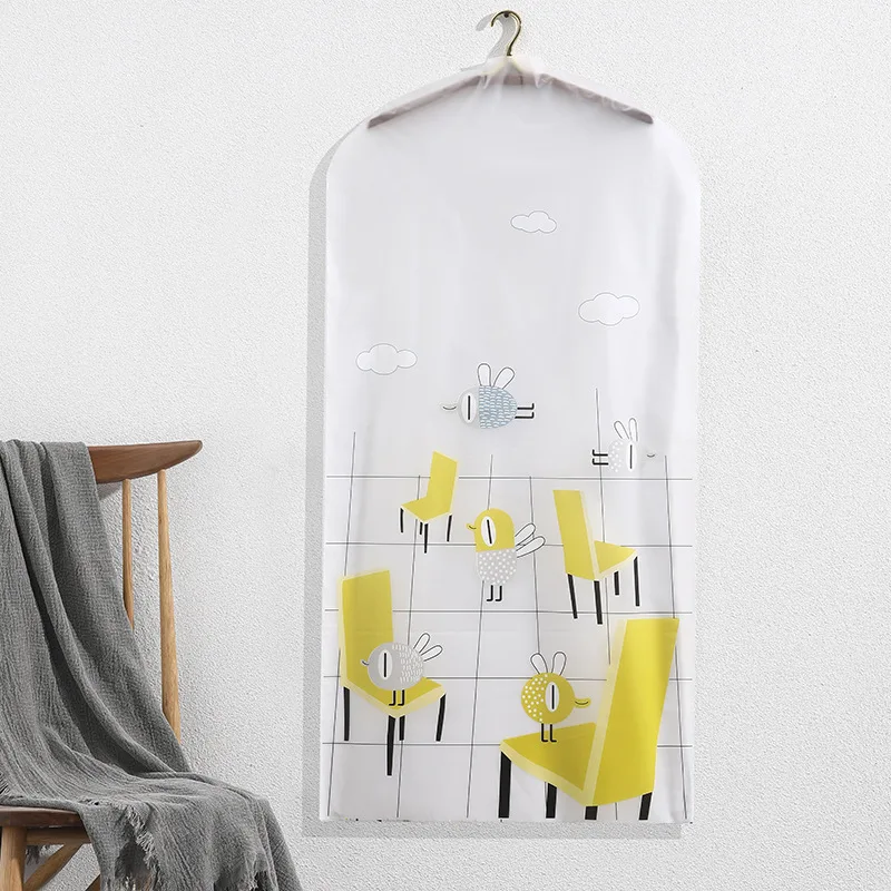 Cartoon Printing PEVA Fabric Dust Water-proof Cover with Zipper for Clothes Garment T-shirt Coat Suit Protection cover
Cartoon Printing PEVA Fabric Dust Water-proof Cover with Zipper for Clothes Garment T-shirt Coat Suit Protection cover