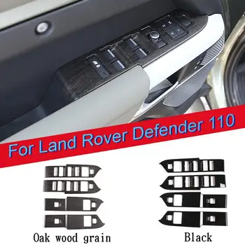 For Land Rover Defender110 130 2020ABS Black/Oak wood grain Window Lift Switch Buttons Frame Cover Trim Car Interior Accessories
For Land Rover Defender110 130 2020ABS Black/Oak wood grain Window Lift Switch Buttons Frame Cover Trim Car Interior Accessories