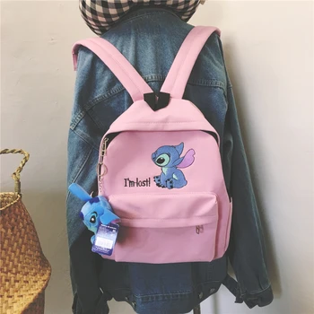 Lilo stitch Backpack Women canvas Shoulder Bag For Teenage Girls Kids Multi-Function Small Bagpack Female Ladies School Backpack
Lilo stitch Backpack Women canvas Shoulder Bag For Teenage Girls Kids Multi-Function Small Bagpack Female Ladies School Backpack
