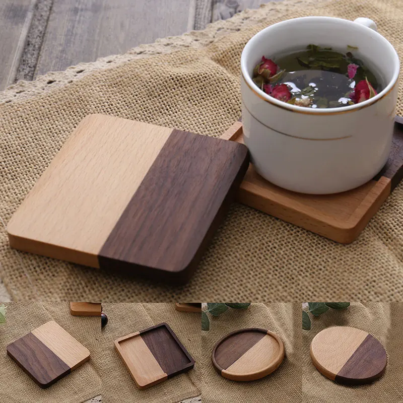 Cup Mat Table Heat Resistant Matts Practical Wooden Coaster Placemat Kitchen Supplies Tableware Decor Square Round Table Mat
Cup Mat Table Heat Resistant Matts Practical Wooden Coaster Placemat Kitchen Supplies Tableware Decor Square Round Table Mat