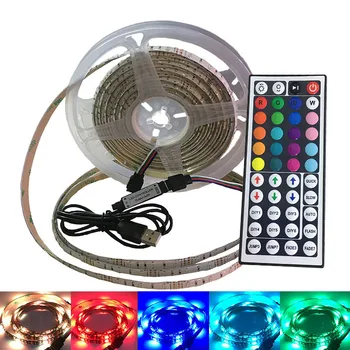 2835rgb Light Belt 5vled Light Belt Set USB Light Article Happy Colorful 44 Key Infrared Remote Control 3528 Light Bars
2835rgb Light Belt 5vled Light Belt Set USB Light Article Happy Colorful 44 Key Infrared Remote Control 3528 Light Bars