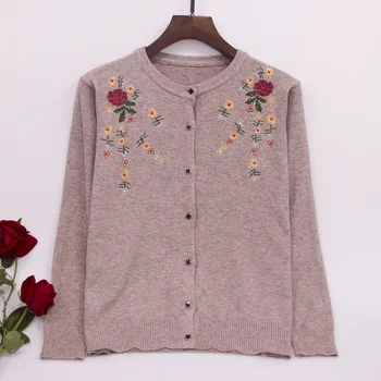2020 Autumn Spring Women Sweater Cardigans Floral Embroidery Jacket Coats Poncho Single Breasted Long Sleeve Knit Harajuku Top
2020 Autumn Spring Women Sweater Cardigans Floral Embroidery Jacket Coats Poncho Single Breasted Long Sleeve Knit Harajuku Top
