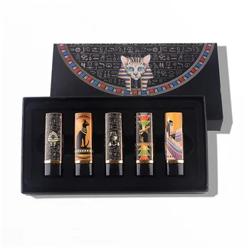 5 Pcs/Set Matte Lipstick Set Waterproof Non-stick Cup Long-lasting Easy To Color Lipstick Kit
5 Pcs/Set Matte Lipstick Set Waterproof Non-stick Cup Long-lasting Easy To Color Lipstick Kit