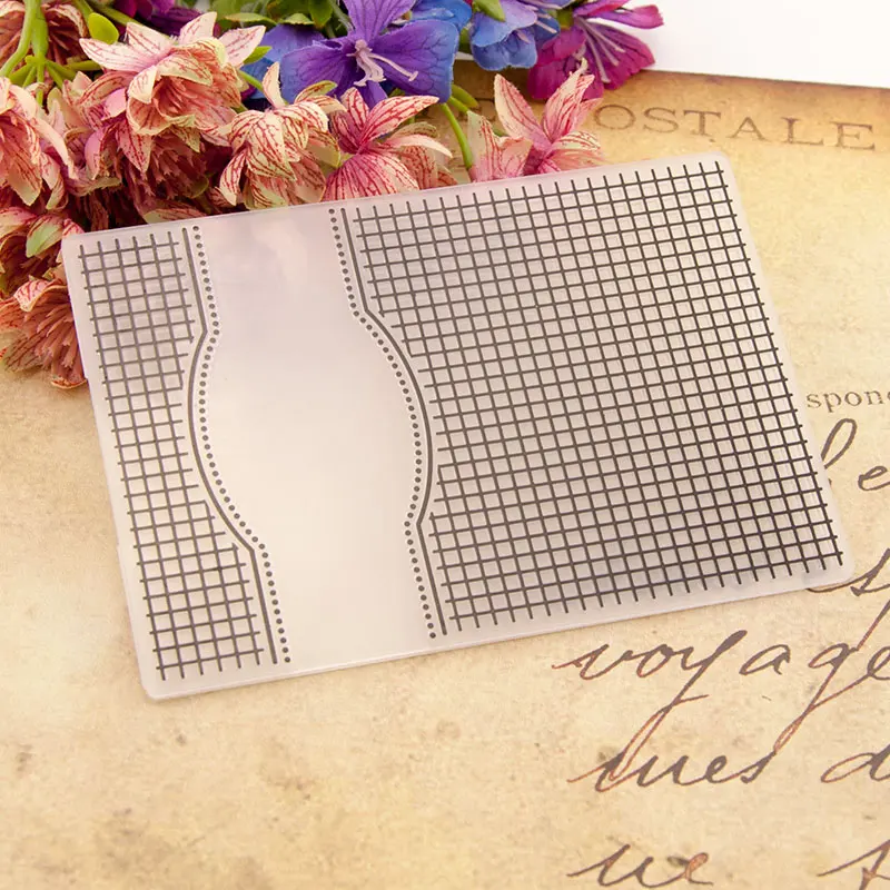 New Arrival Gird Plastic Embossing folders Template Stencil for DIY Scrapbooking Making Photo Album Paper Card Craft Decoration
New Arrival Gird Plastic Embossing folders Template Stencil for DIY Scrapbooking Making Photo Album Paper Card Craft Decoration