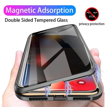 360 Full Protection Anti Privacy Magnetic Case For Samsung Galaxy S20 Ultra S10 S9 S8 Plus Note 10 8 9 Bumper Double Glass cases
360 Full Protection Anti Privacy Magnetic Case For Samsung Galaxy S20 Ultra S10 S9 S8 Plus Note 10 8 9 Bumper Double Glass cases