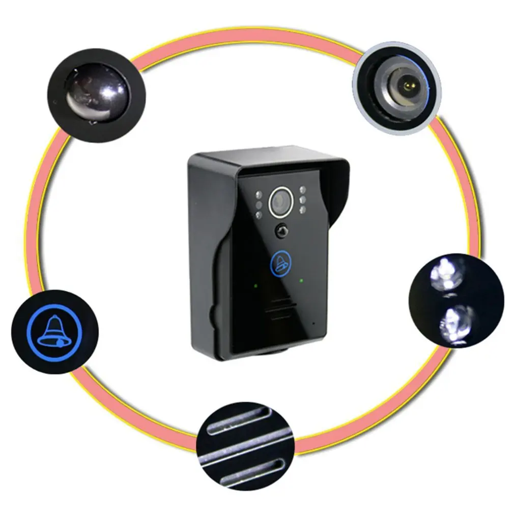 LCD Digital Door Eye Peephole Door Viewer Wireless Video Doorbell Wide Angle Lens Camera Monitor For Home Apartment
LCD Digital Door Eye Peephole Door Viewer Wireless Video Doorbell Wide Angle Lens Camera Monitor For Home Apartment