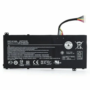 AC14A8L Newl Laptop Battery For Acer Aspire VN7-571 VN7-571G VN7-591 VN7-591G VN7-791G KT.0030G.001 11.4V
AC14A8L Newl Laptop Battery For Acer Aspire VN7-571 VN7-571G VN7-591 VN7-591G VN7-791G KT.0030G.001 11.4V