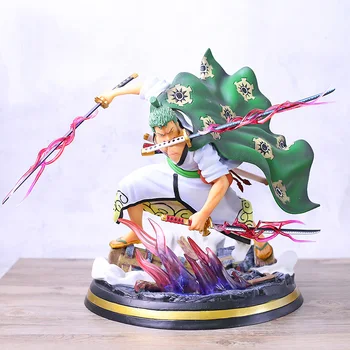 One Piece Wano Roronoa Zoro Kimono Version PVC Figure Collectible Model Toy Statue
One Piece Wano Roronoa Zoro Kimono Version PVC Figure Collectible Model Toy Statue