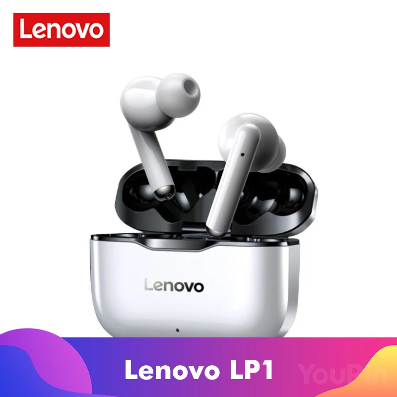Lenovo LP1 TWS Earphone Bluetooth 5.0 Deep Bass Touch Control In-ear Automatic Pairing Long Battery Life
Lenovo LP1 TWS Earphone Bluetooth 5.0 Deep Bass Touch Control In-ear Automatic Pairing Long Battery Life