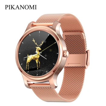 Smart Watch Woman Heart Rate Blood Pressure Fitness Tracker Sport Wrist Watch Man Round Full Touch Bluetooth Call Android IOS
Smart Watch Woman Heart Rate Blood Pressure Fitness Tracker Sport Wrist Watch Man Round Full Touch Bluetooth Call Android IOS