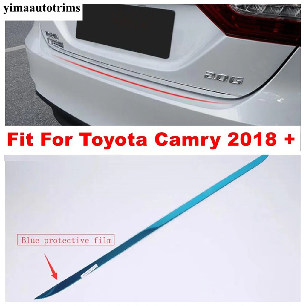 Rear Trunk Tail Strip Cover Tailgate Trim Door Handle Molding Boot Garnish Bezel Panel Fit For Toyota Camry XV70 2018 - 2022
Rear Trunk Tail Strip Cover Tailgate Trim Door Handle Molding Boot Garnish Bezel Panel Fit For Toyota Camry XV70 2018 - 2022