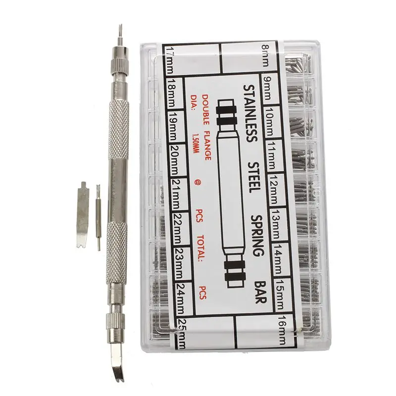 360 pcs 8-25 mm stainless steel watches Spring Bars + pins Watchband bar Spring Bar
360 pcs 8-25 mm stainless steel watches Spring Bars + pins Watchband bar Spring Bar