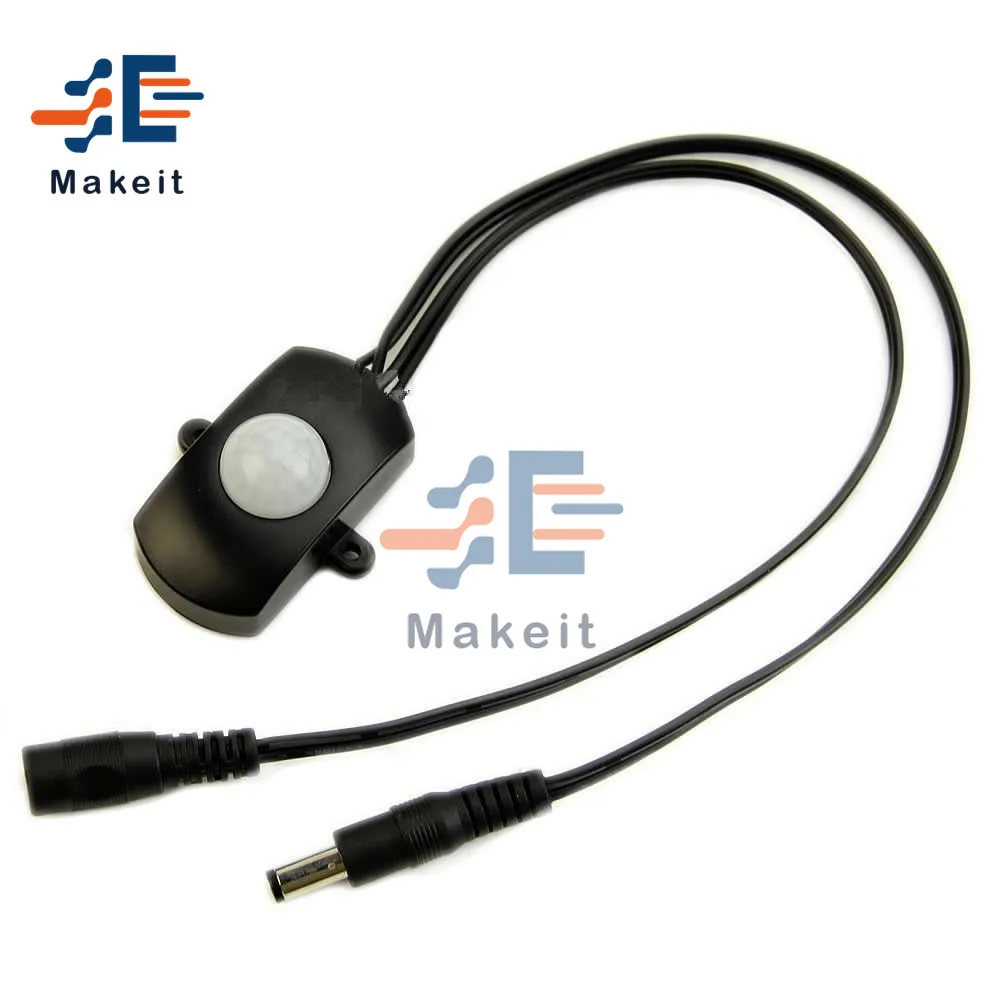 DC 5-24V Automatic PIR Infrared Motion Sensor Module High Sensitivity IR Human Body Motion Detector Trigger Switch for LED Strip
DC 5-24V Automatic PIR Infrared Motion Sensor Module High Sensitivity IR Human Body Motion Detector Trigger Switch for LED Strip