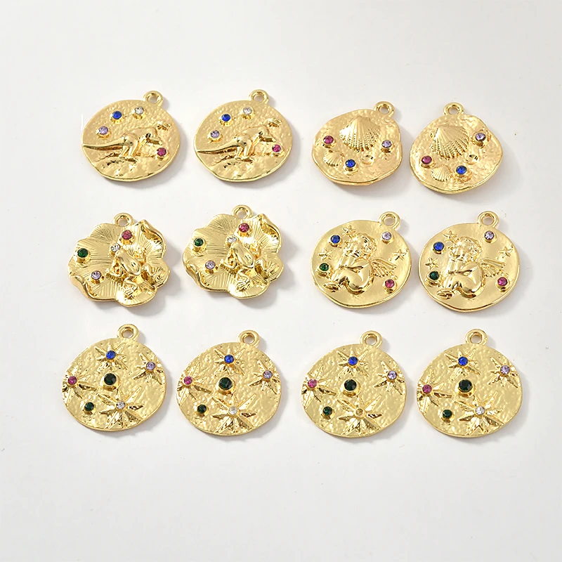 Dinosaur/Shell/Star/Frog/Angel shape 40pcs/lot alloy/Zircon charms diy earrings/necklace/key pendants accessory
Dinosaur/Shell/Star/Frog/Angel shape 40pcs/lot alloy/Zircon charms diy earrings/necklace/key pendants accessory