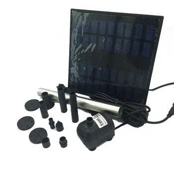 Free Shipping SR-250-1.8W Solar Water Pump Mini Pond Fountain Submersible Pump With Solar Panel 9V DC with Brushless For Pound
Free Shipping SR-250-1.8W Solar Water Pump Mini Pond Fountain Submersible Pump With Solar Panel 9V DC with Brushless For Pound