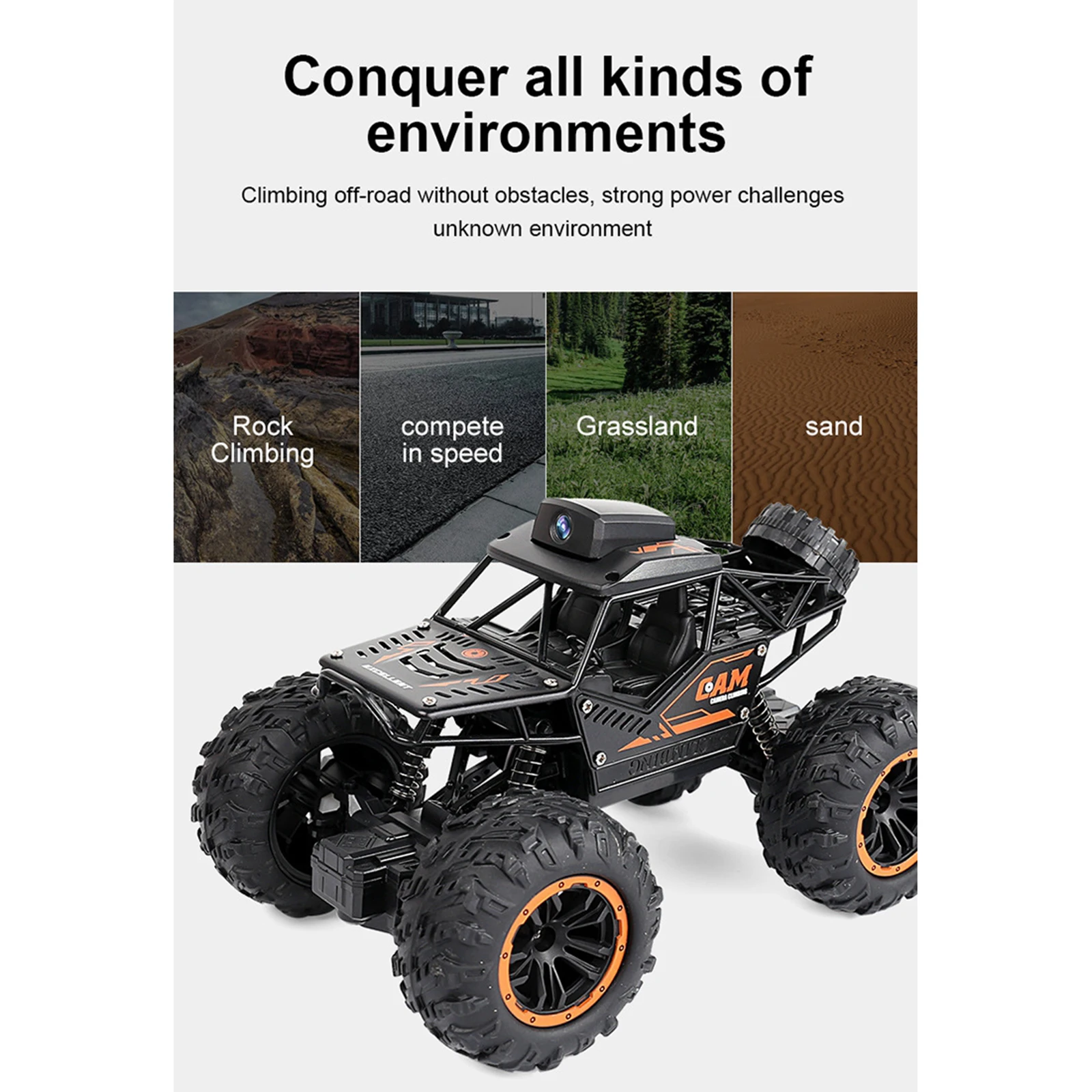 FPV RC Car with 720P Camera 1:18 Scale Electric Hobby Trucks Toy Boys Adults Gift 20min Play Brushed Motor
FPV RC Car with 720P Camera 1:18 Scale Electric Hobby Trucks Toy Boys Adults Gift 20min Play Brushed Motor