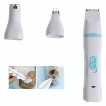Professional 3 in 1 Pet Dog Electric Hair Clipper Nail Claw Paw Toe Grinding Trimmer Grooming Kit USB Haircut Machine Shaver C42
Professional 3 in 1 Pet Dog Electric Hair Clipper Nail Claw Paw Toe Grinding Trimmer Grooming Kit USB Haircut Machine Shaver C42