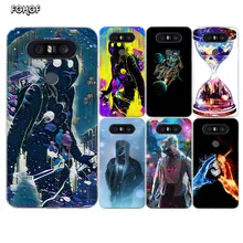 Fondos de pantalla 3D Painted Pattern Soft Rubber Case For LG Q8 Q7 Q6 G6 G7 G5 G4 V40 V30 V20 V10 K8 K10 2018 2017 Cover(China)