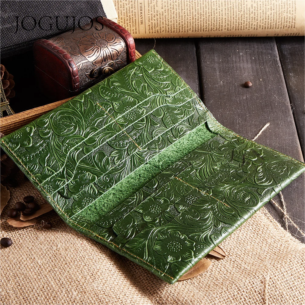 JOGUJOS Women Embossed Travel Passport Cover Clutch wallet Genuine Leather Passport Holder Wallets Unisex Id Card Passport Cover
JOGUJOS Women Embossed Travel Passport Cover Clutch wallet Genuine Leather Passport Holder Wallets Unisex Id Card Passport Cover