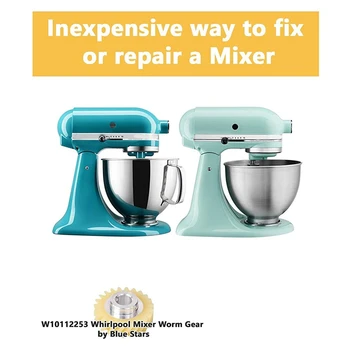 W10112253 Worm Gear Replacement for Whirlpool Kitchen Mixer Part Replaces 4162897 AP4295669 Kitchen Tools 4Pcs
W10112253 Worm Gear Replacement for Whirlpool Kitchen Mixer Part Replaces 4162897 AP4295669 Kitchen Tools 4Pcs