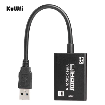 USB 3.0 HDMI Capture Card 4K HDMI Acquisition Card Mini Video Grabber Record Box for Recording
USB 3.0 HDMI Capture Card 4K HDMI Acquisition Card Mini Video Grabber Record Box for Recording