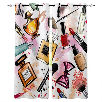 Cosmetics Perfume Lipstick Bow Female Curtains Window Living Room Curtains Kitchen Indoor Window High Blackout Curtain Thick
Cosmetics Perfume Lipstick Bow Female Curtains Window Living Room Curtains Kitchen Indoor Window High Blackout Curtain Thick