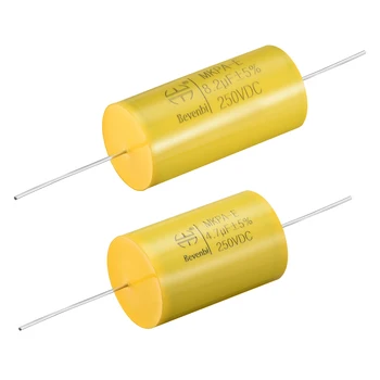 uxcell Film Capacitor 250V DC 1.0uF-20.0uF Round Axial Polypropylene Film Capacitor for Audio Divider Yellow
uxcell Film Capacitor 250V DC 1.0uF-20.0uF Round Axial Polypropylene Film Capacitor for Audio Divider Yellow