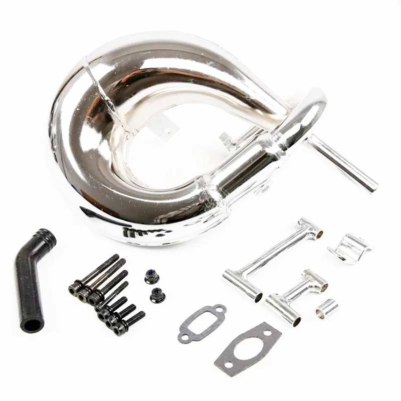 45CC Gasoline Engine Vortex pipe Exhaust Pipe for 1/5 Rovan LT KM X2 LOSI RCING 5ive-T 4 bolts Motor Rc Car Parts
45CC Gasoline Engine Vortex pipe Exhaust Pipe for 1/5 Rovan LT KM X2 LOSI RCING 5ive-T 4 bolts Motor Rc Car Parts