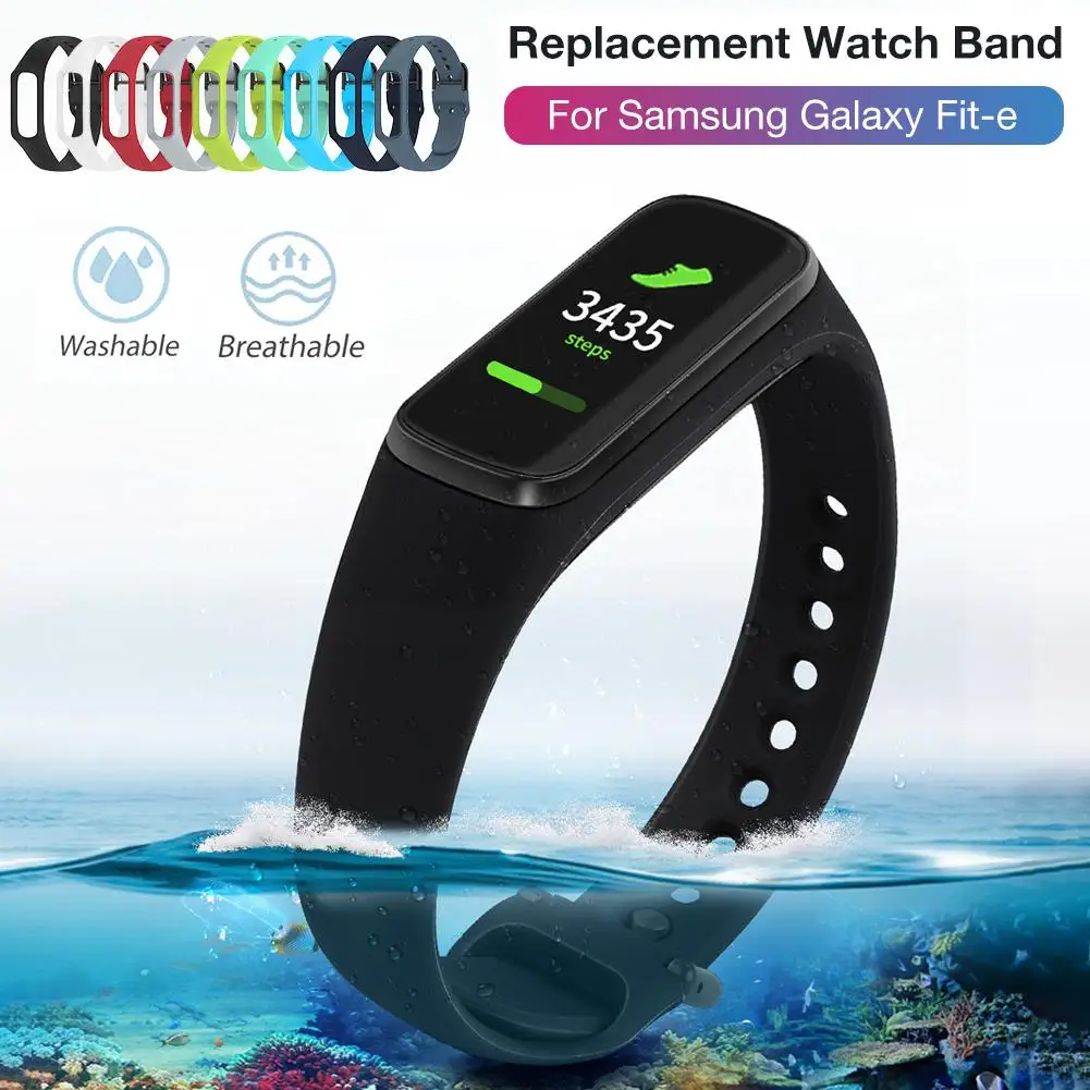 Band For Samsung Galaxy Fit-e R375 Watch Solid Color Silicone Watch Band Replacement Sport Wrist Strap Accessories
Band For Samsung Galaxy Fit-e R375 Watch Solid Color Silicone Watch Band Replacement Sport Wrist Strap Accessories